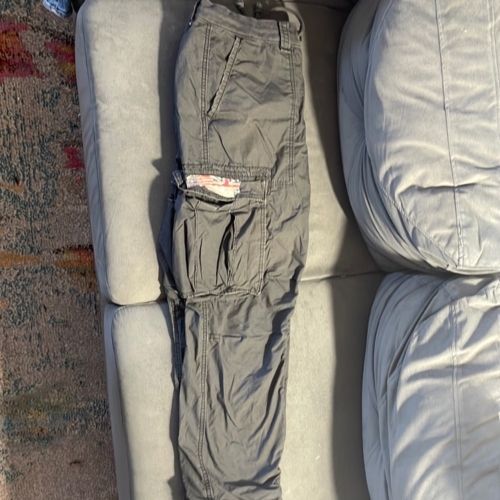 Denim and Supply Fleece Lined Cargo Pants 36x34 Tailored